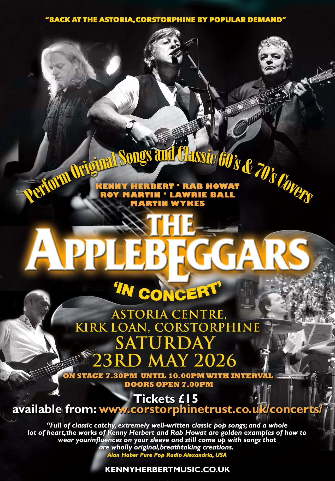 The Applebeggars at the Astoria - May 2026